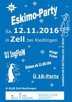 Eskimo-Party am Samstag, 12.11.2016